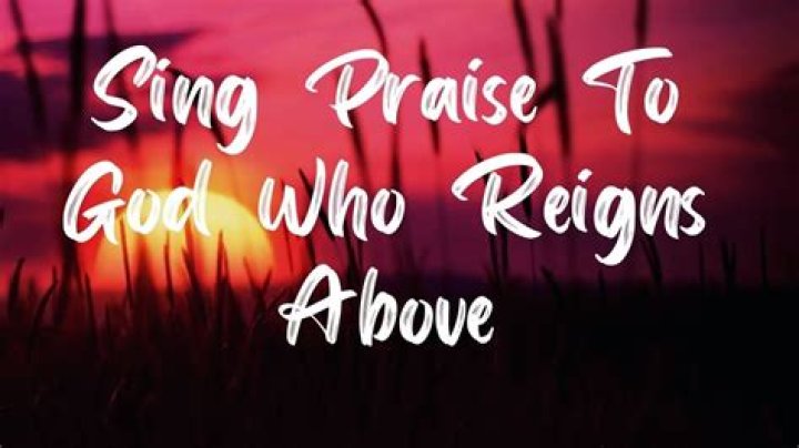 I Sing This Song of Praise